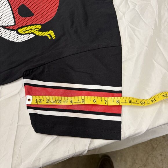 The Flash DC Comics Jersey Style Graphic Tee Black Red White Men’s Medium - Picture 6 of 8